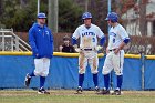 Baseball vs Nichols  Wheaton College Baseball vs Nichols College. - Photo By: KEITH NORDSTROM : Wheaton, baseball
